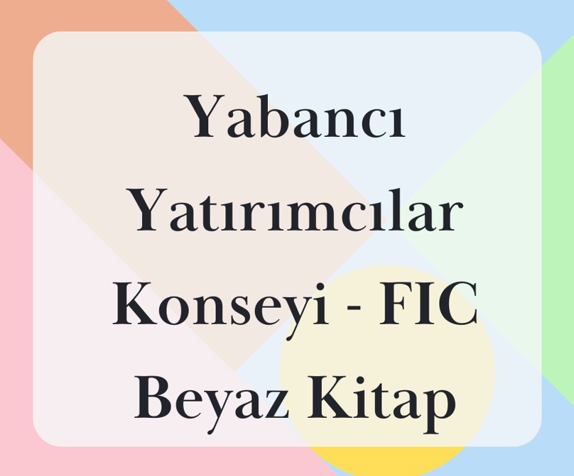 Yabancı Yatırımcılar Konseyi - FIC Beyaz Kitap