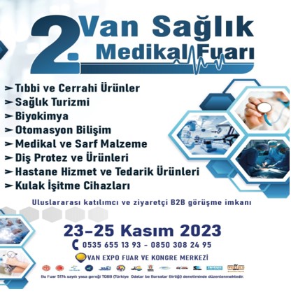 2. VAN SAĞLIK MEDİKAL FUARI